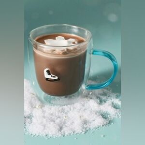Anthropologie Icon Ice Skate Mug